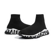 Balenciaga Graffiti Speed Black Sole