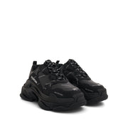 Balenciaga Triple S All Over Logo Black
