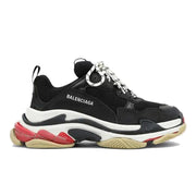Balenciaga Triple S Black White Red