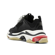 Balenciaga Triple S Black White Red
