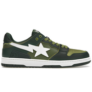A Bathing Ape Bape SK8 Sta Green White