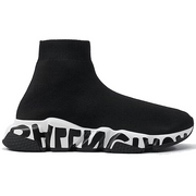 Balenciaga Graffiti Speed Black Sole