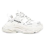 Balenciaga Triple S All Over Logo White