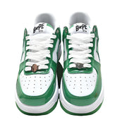 A Bathing Ape Bape Sta Low Green