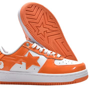 A Bathing Ape Bape Sta Low Orange