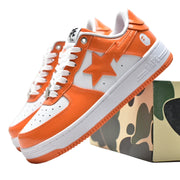 A Bathing Ape Bape Sta Low Orange
