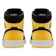 Jordan 1 Mid Yellow Toe Black