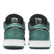 Jordan 1 Low White Black Mystic Green