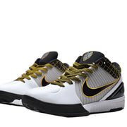 Nike Kobe 4 Protro White Black Del Sol