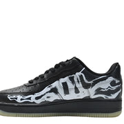Nike Air Force 1 Low Black Skeleton Halloween