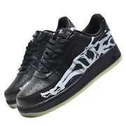 Nike Air Force 1 Low Black Skeleton Halloween