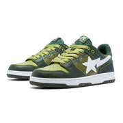 A Bathing Ape Bape SK8 Sta Green White