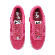 A Bathing Ape Bape Sta Pink Suede