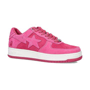 A Bathing Ape Bape Sta Pink Suede