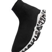 Balenciaga Graffiti Speed Black Sole