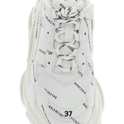 Balenciaga Triple S All Over Logo White