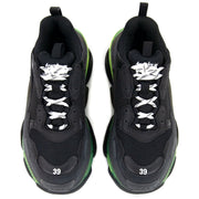 Balenciaga Triple S Black Yellow Fluo