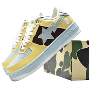 A Bathing Ape Bape Sta Nostalgic Yellow Green